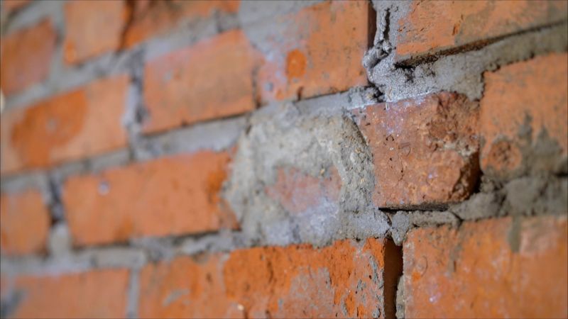 Signs Commercial Brick Or Stone Mortar Needs Tuckpointing