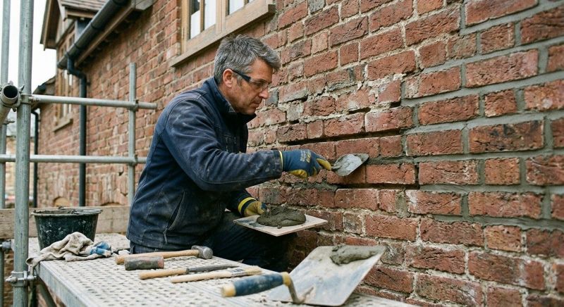 Brick Tuckpointing Repair Service